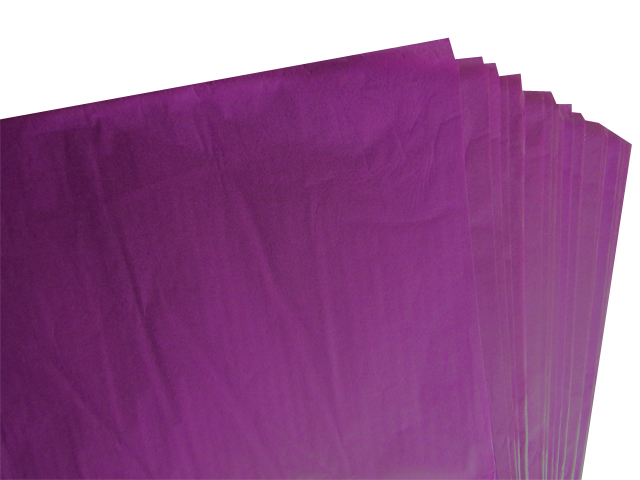 5000 Sheets of Purple Coloured Acid Free Tissue Paper 500mm x 750mm